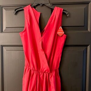 Red romper